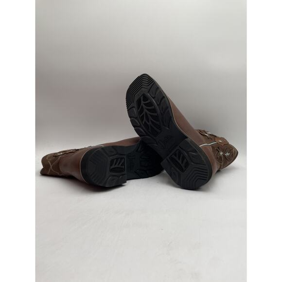 Justin GY9960 CHISEL Women's NEW Nano Composite-Toe Boot Brown US Size 11 - Picture 9 of 11